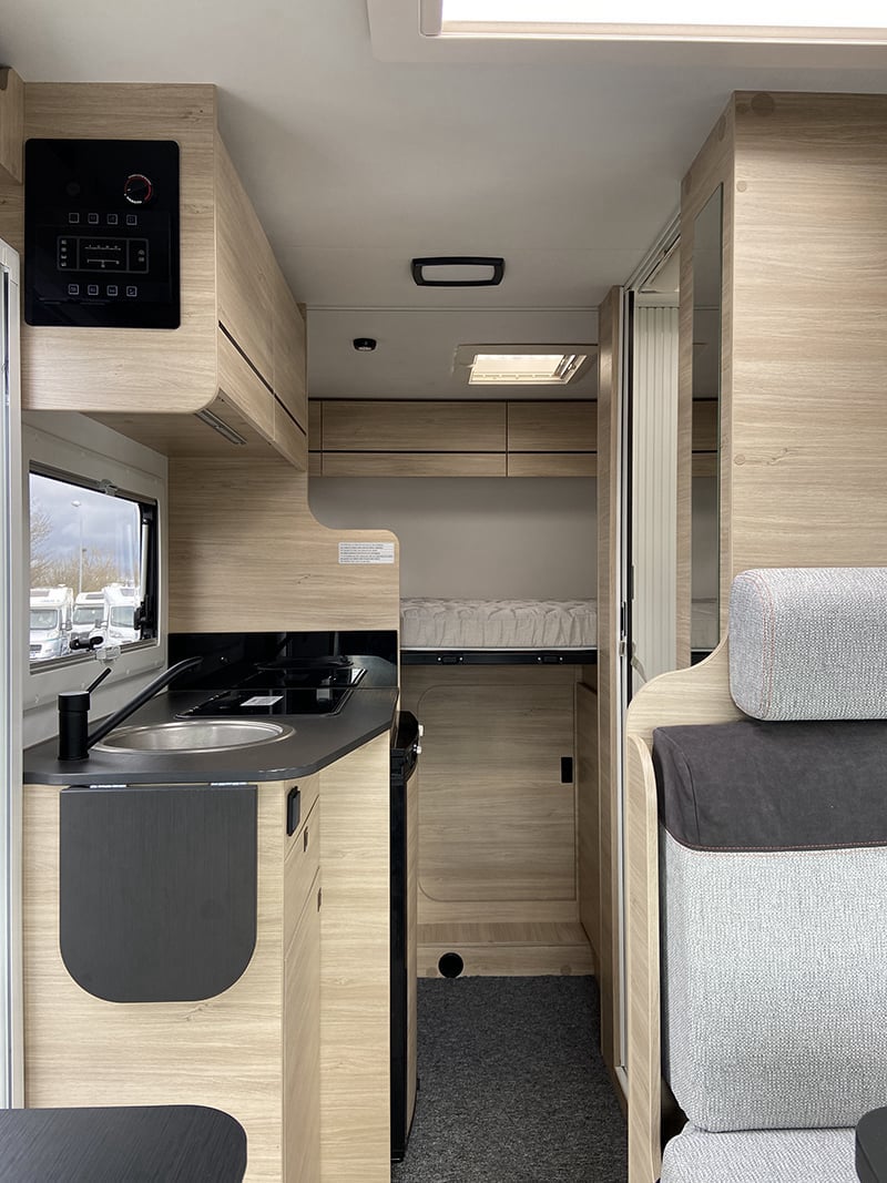 Profilé Challenger S 194 Start Edition vue intérieure couchage