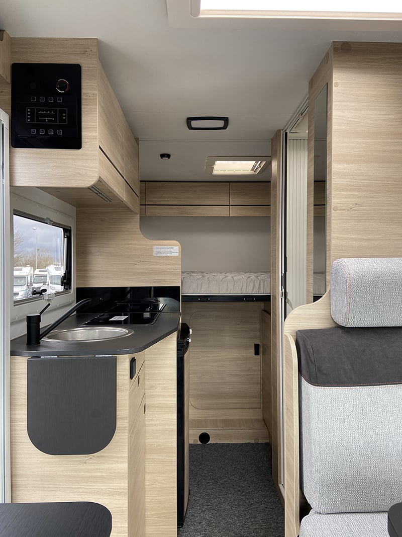 Profilé Challenger S 194 Start Edition vue intérieure couchage