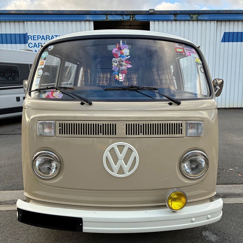 Fourgon Combi VW T2 Devon face avant