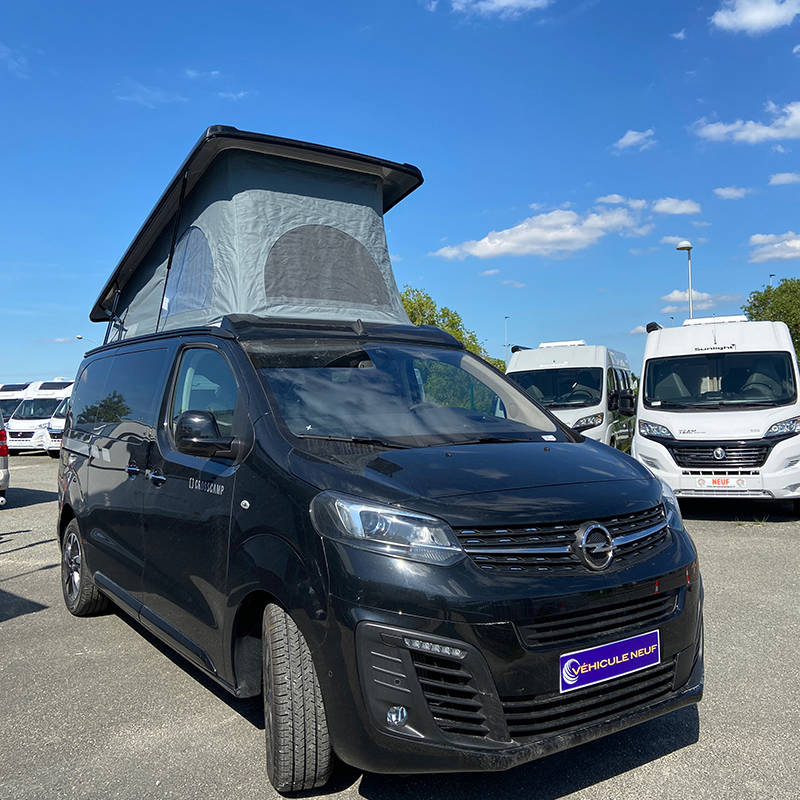 Dethleffs Crosscamp Lite 3/4 Avant Toit ouvert