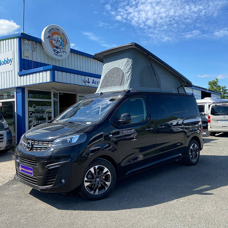 Dethleffs Crosscamp Lite 3/4 Avant Toit ouvert