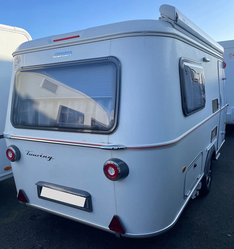 Caravane Eriba Touring 420 Edition Legend profil arrièredroit