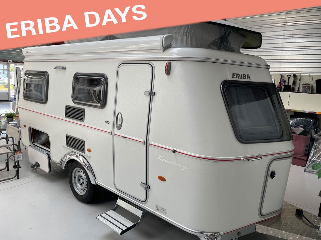 Caravane Eriba Touring 542 Edition Legend profil avant droit