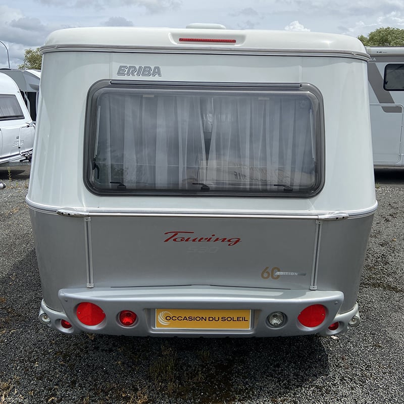 Caravane Eriba Trol 530 60ème Edition face arrière