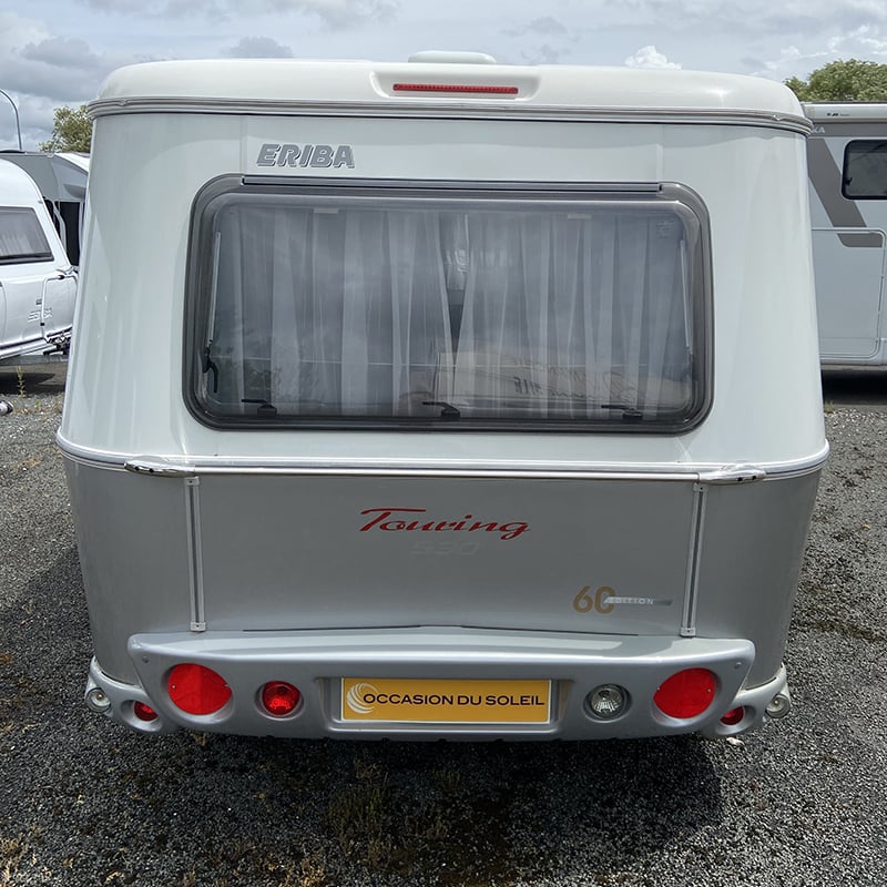 Caravane Eriba Trol 530 60ème Edition face arrière