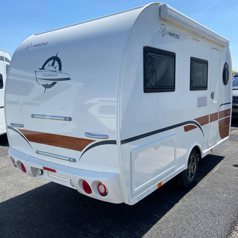 Caravane La Mancelle Fantaisy 360 CL TREK profil arrière droit