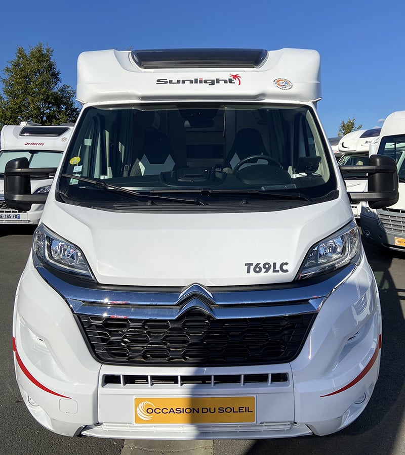 Profilé Sunlight T69 LC face avant