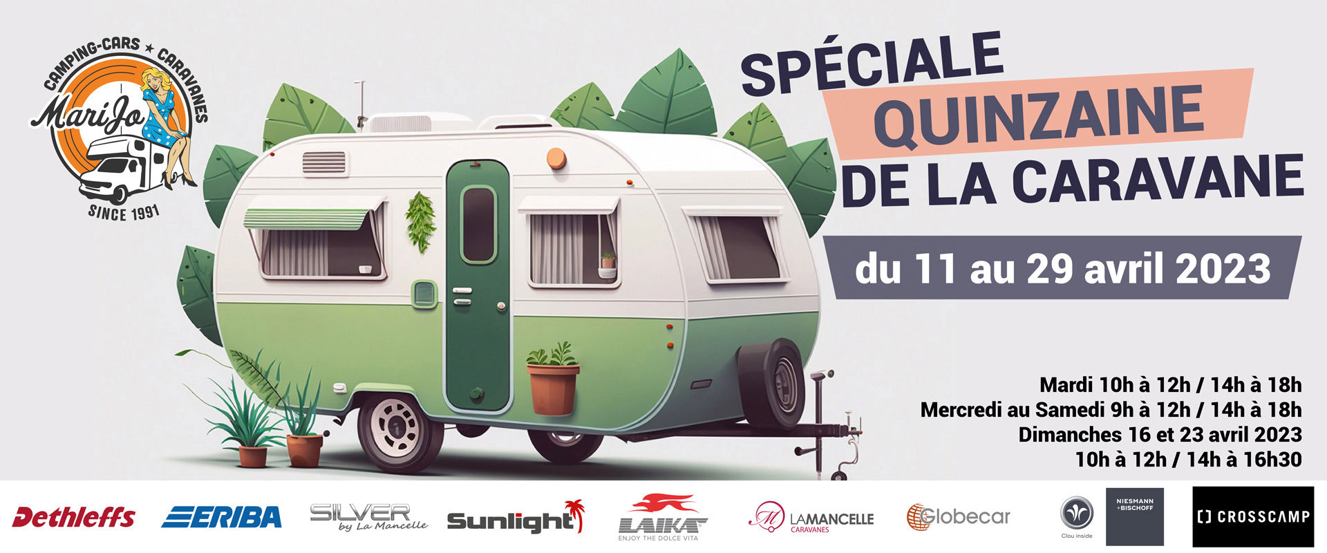 Quinzaine de la Caravane du 11 au 29 avril 2023